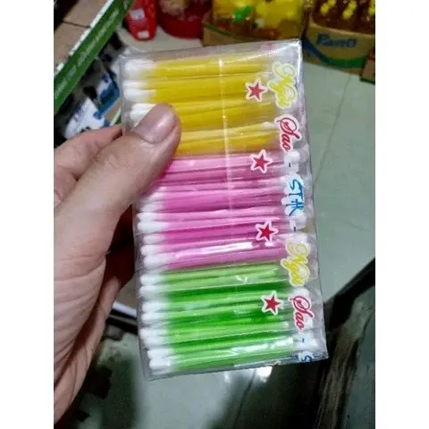 12 gói bông ráy tai Star 60g