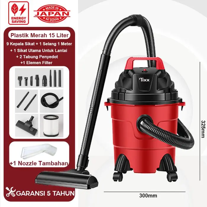 Plastik Merah 15 Liter+1 Nozzle Tambahan