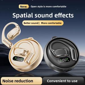 Wireless Bluetooth Earphones with Ear Hook Heart Shape Long Lasting Painless Cinema Quality Sound Spatial Sound Effects Better Sound More Comfortable