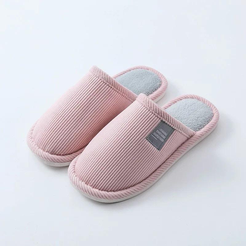 Product Introduction of รองเท้าใส่ในบ้าน รองเท้า สลิปเปอร์  พื้นยาง กันลื่น slipper สีพื้น (JIE) 8