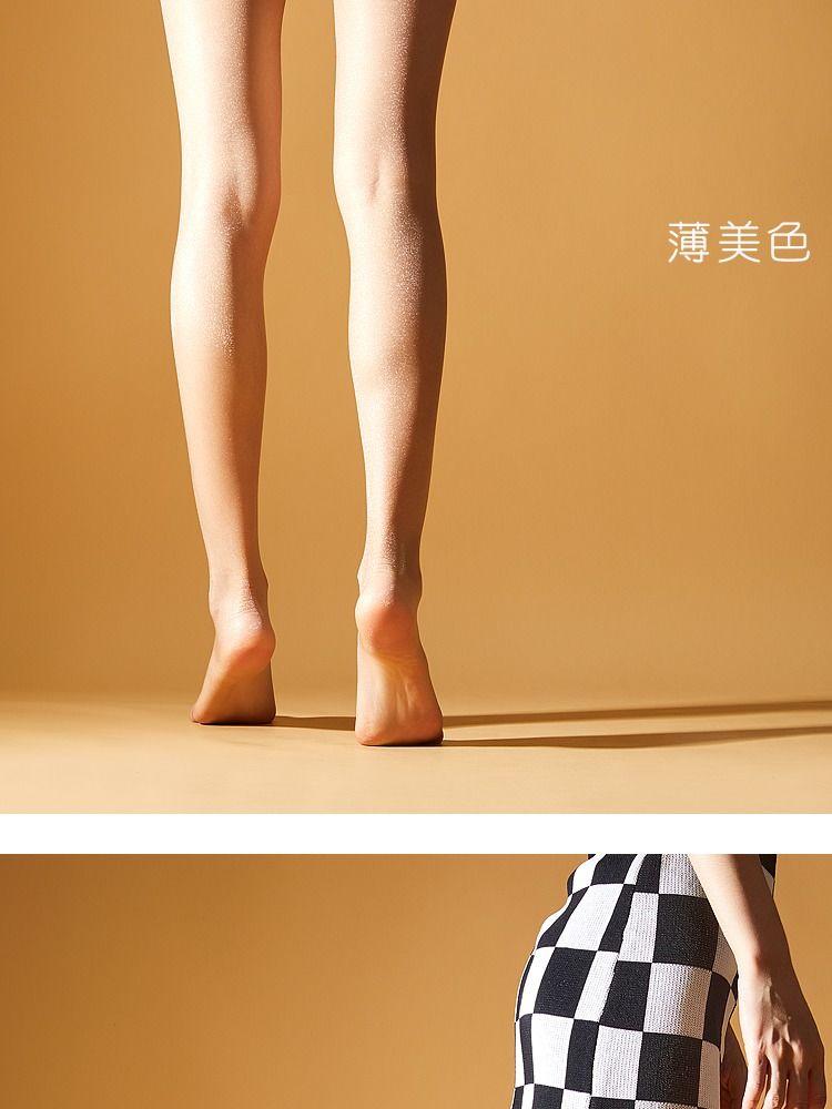 Product Introduction of Pearl Shiny Crystal Stockings 0D Transparent Sexy Ultra Slim Shiny Silk Stockings Naked Women Pure Desire Spring and Summer Womenswear Socks Lingerie Comfort Basic Minimalist 24
