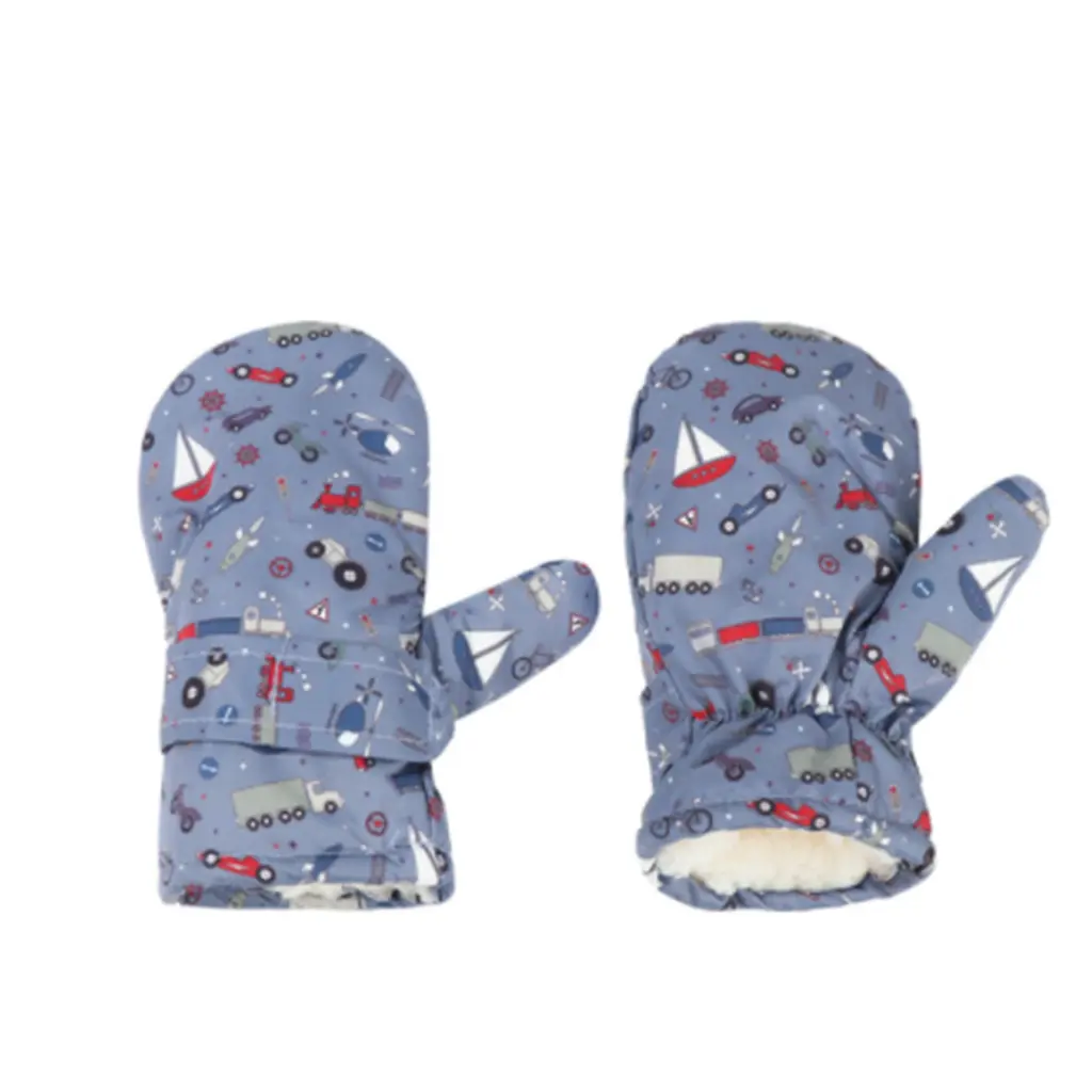 Kids Winter Snow Gloves Toddler Girl Ski Mittens Adjustable Warm Gloves Outdoor