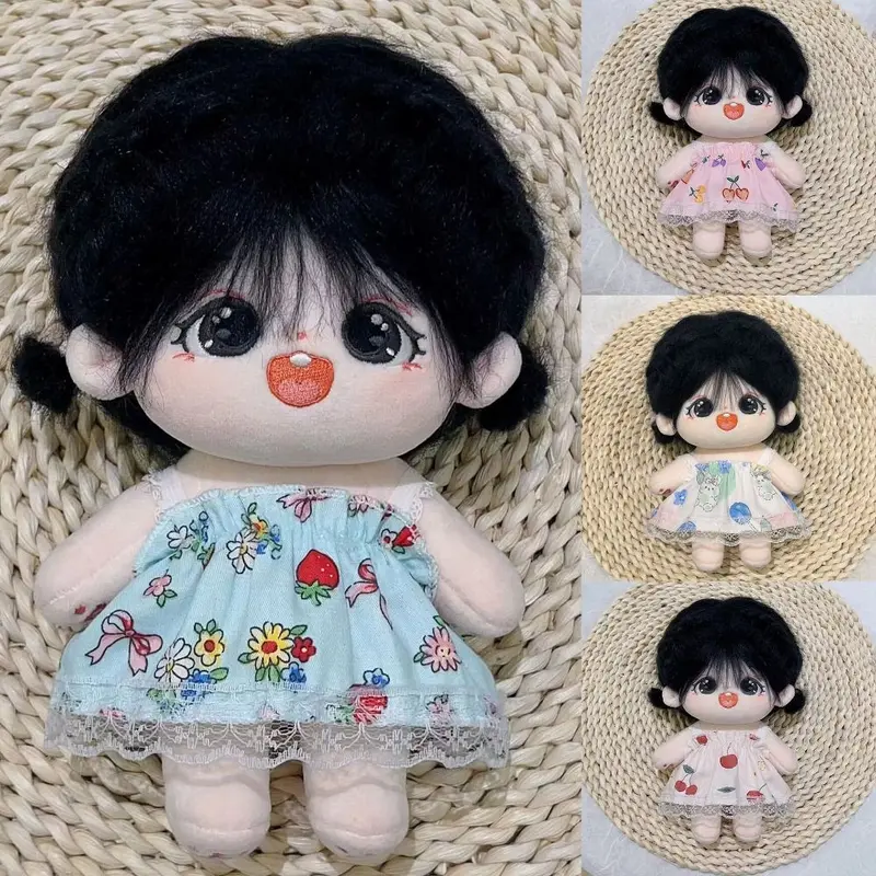 Búp Bê Dễ Thương, Hàng Mới Về, Phụ Kiện Quần Áo Đáng Yêu, Váy Công Chúa, Váy Thời Trang, Búp Bê Bông 20Cm, Búp Bê Thần Tượng EXO 0