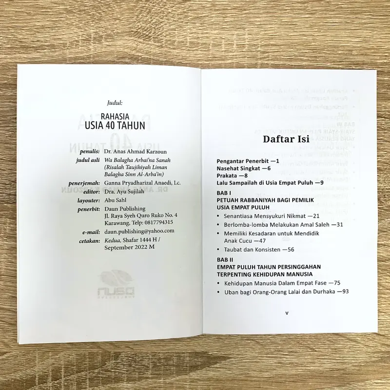 Paket Buku Jalan Menuju Hidayah - Rahasia Usia 40 Tahun - Taubat Dari Dosa Tersembunyi - 3 Buku Promo Best Seller - Daun Publishing 5