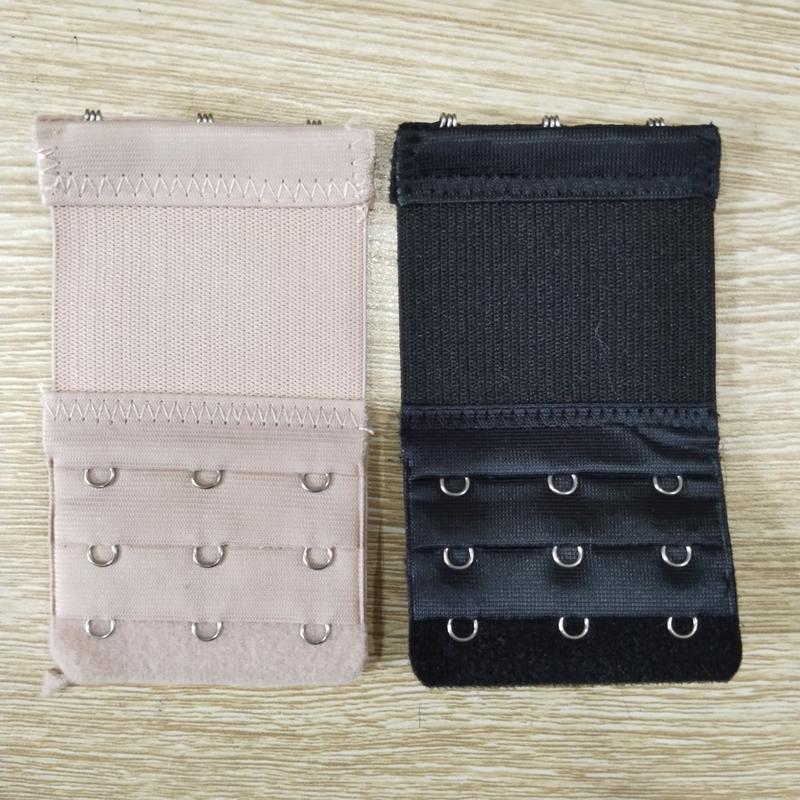  Miếng nối móc áo ngực bầu Cubonshop loại 2- 3 móc bằng thép không gỉ  2 màu đen và da  mieng  dan 