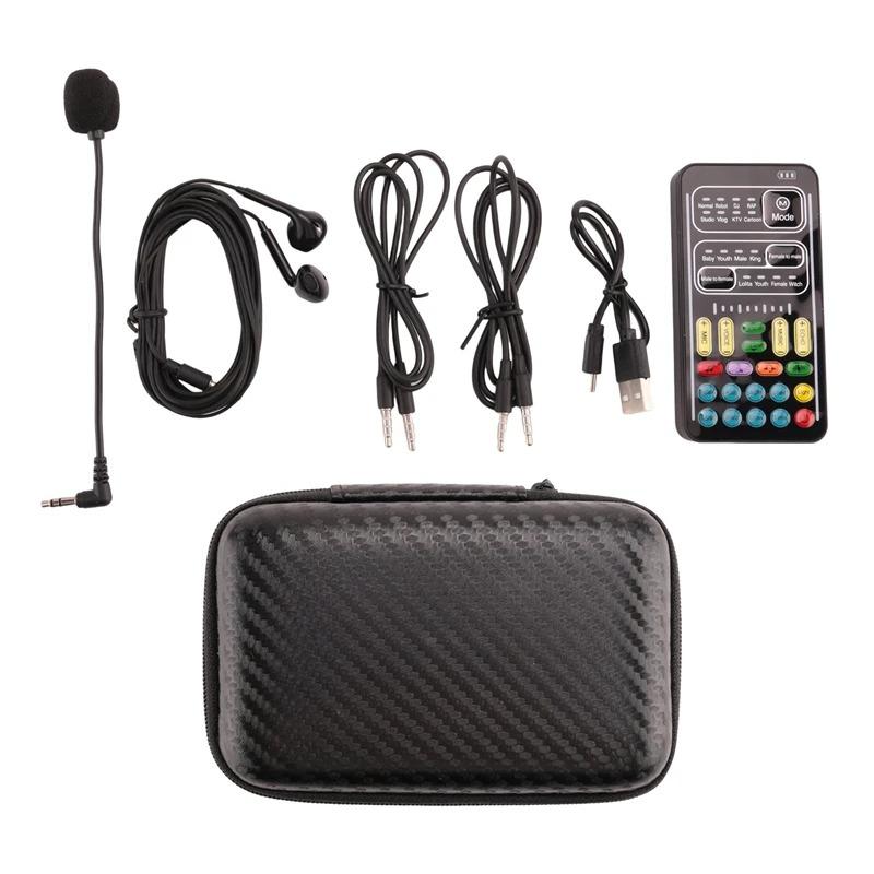 Product Introduction of Voice Changer Handheld Microphone Voice Changer With Sound Multifunctional Effects Machine For Phone//Switch (I9) 3