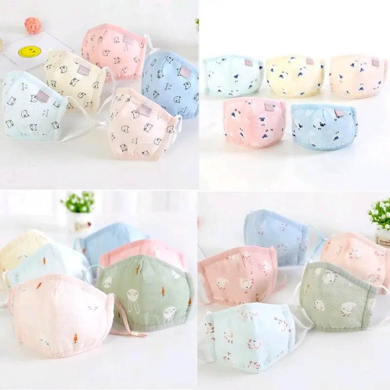 Khẩu trang vải xô cho bé từ ss_ 3 tuổi. Em bé Trẻ sơ sinh