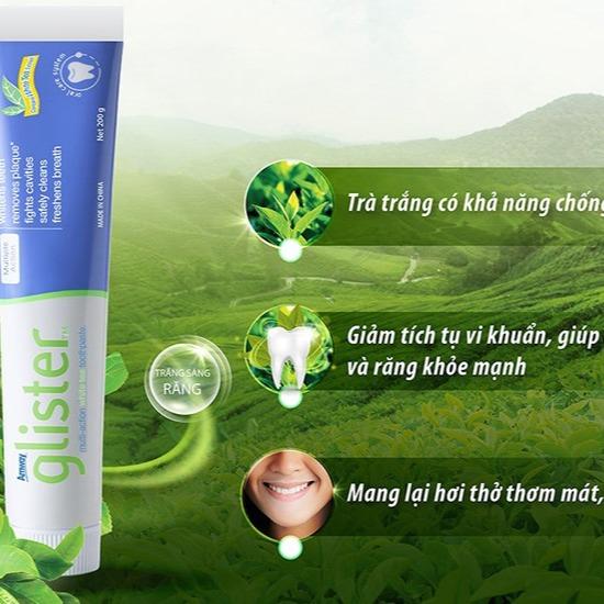 KEM ĐÁNH RĂNG TRÀ TRẮNG ĐA NĂNG GLISTER (tuýp) 6
