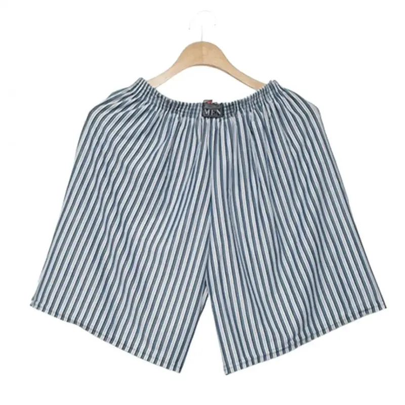 Combo 5 Quần đùi nam - Quần ngủ nam kẻ sọc mặc nhà dạo phố đủ size đủ màu đủ size từ 35kg đến 95kg - Menswear - QUẦN NGỦ Áo thun- ba lỗ- quấn short ngủ nam  GenzMen 2