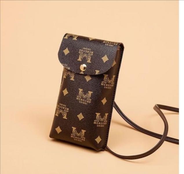 Product Introduction of Túi Đeo Chéo Điện Thoại Di Động Nhỏ Nhẹ, Thời Trang, Phong Cách Hàn Quốc Cổ Điển Túi Đeo Chéo Điện Thoại Dễ Phối Đồ, Thích Hợp Cho Bé Gái, Cầm Tay, In Hoa, Nhiều Lớp, Nhỏ 7