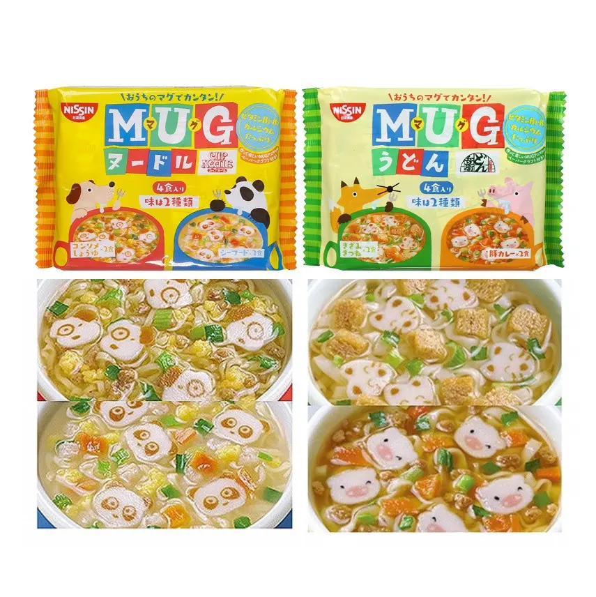 Mì MUG Nội Địa Nhật Đủ Vị - Mỳ tôm ăn dặm MUG