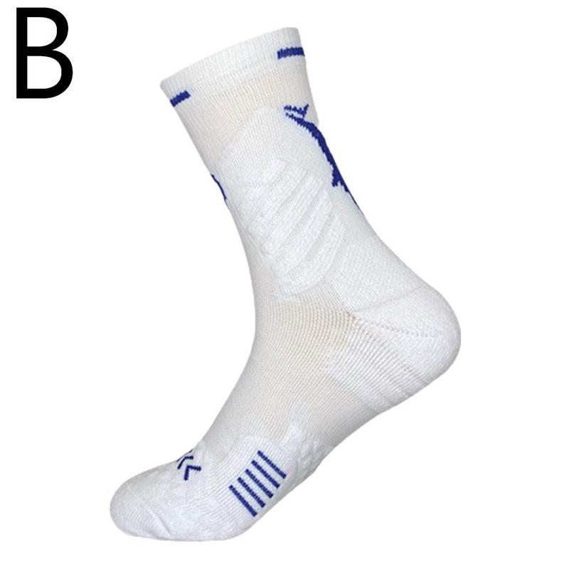 Product Introduction of 1pair Men Women Sports Basketball Socks Breathable Bottom Socks Professional Socks Outdoor N9V2 35