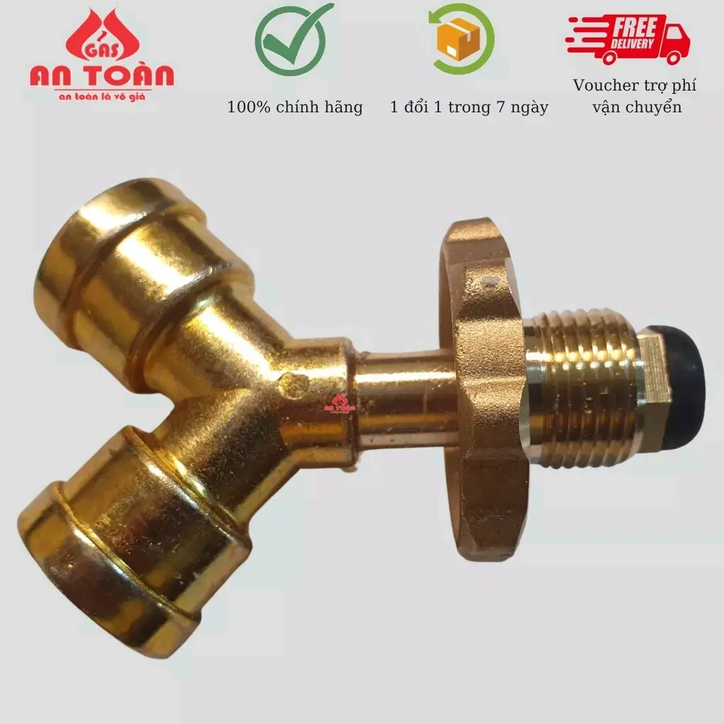 Y CHIA VAN BẾP GA ( 1 BÌNH GA SỬ DỤNG 2 BẾP GA )