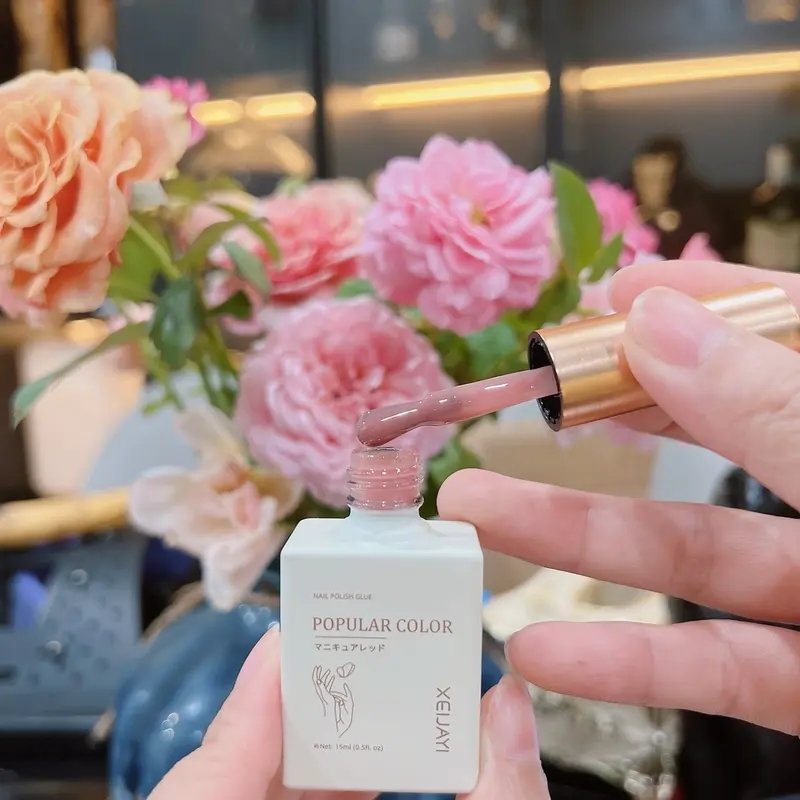 Sơn thạch hồng làm nail popular mã G009 ( cần máy hơ) 4