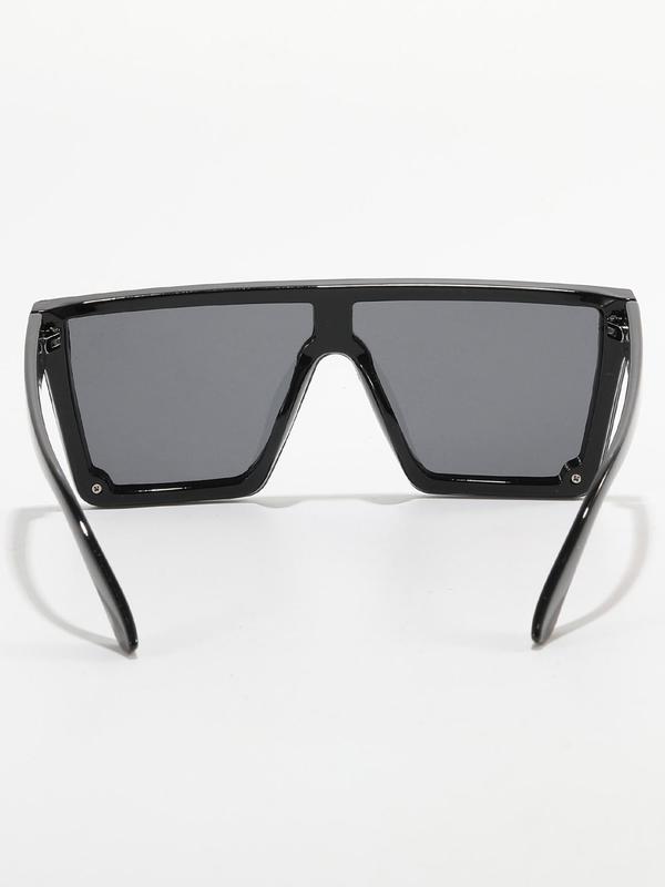 Square Flat Top Sunglasses, Travel Accessories for Women Men, Lightweight and Durable for Outdoor Sun Protection Glasses for Daily Use Spring Holiday Summer 4
