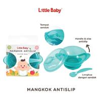 Gambar Little Baby - Mangkok Anak Antislip - Mangkok anti slip dan Sendok dari Little Baby Indonesia Kab. Tangerang 1 Tokopedia
