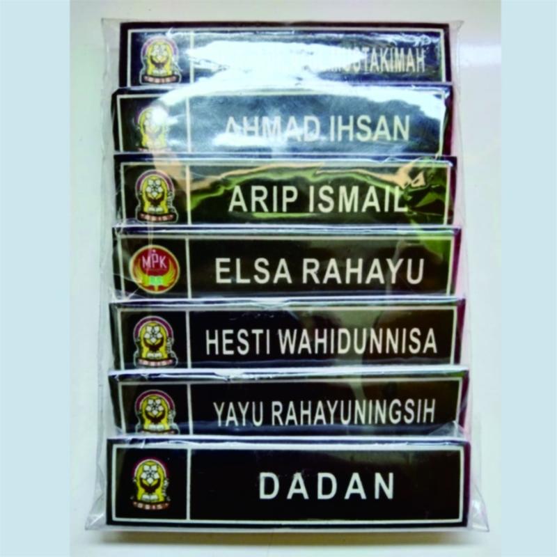 Name Tag / Nama Baju / Nama dada Murah/Name tag custom 6