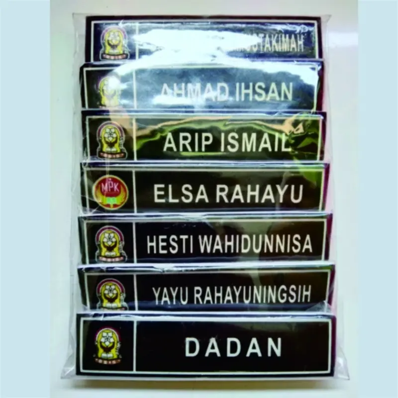 Name Tag / Nama Baju / Nama dada Murah/Name tag custom 6