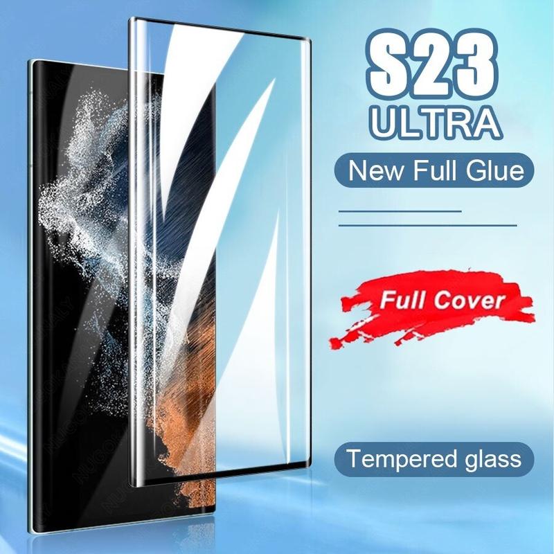 Kính Cường Lực Che Phủ Toàn Bộ, Dành Cho Samsung Galaxy S25 Ultra, S24 Plus, S23 Ultra, S22 Plus, S21, S20, S10, S9, S8 Plus, Note 20 Ultra, 10 Plus, 9, 8, Phim Bảo Vệ Màn Hình Cong