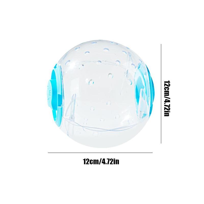 Product Introduction of Hamster Toy Ball Transparent Rolling Ball Plastic Silent Wheel Toy Running Pet P9W7 19