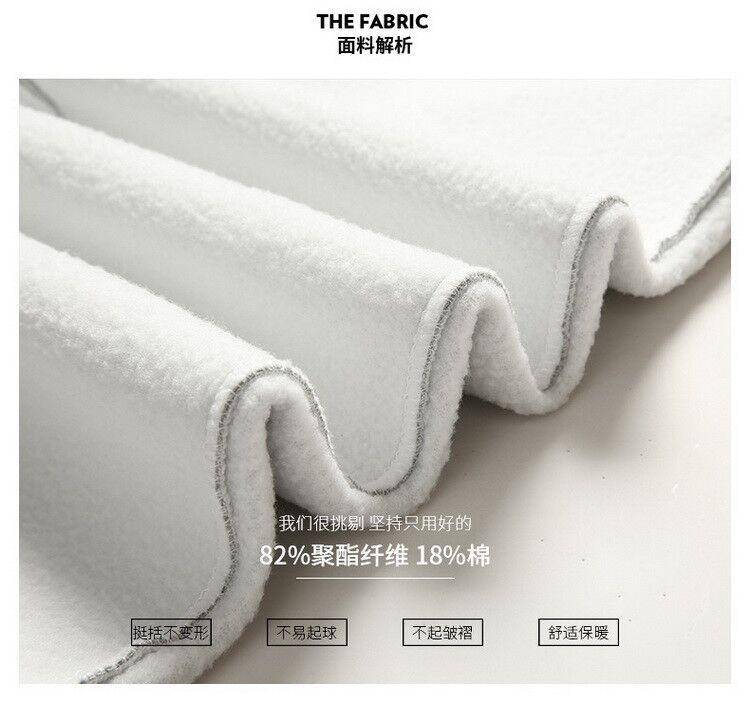 Product Introduction of Bộ Đồ Thể Thao Mùa Đông, Dành Cho Nam Giới, Lót Lông Cừu, Dày Dặn, Phong Cách Trẻ Trung, Phong Cách Hàn Quốc, Áo Len Áo Hoodie Ôm Sát, Bộ Áo Cardigan, Bộ Ba Mảnh 3