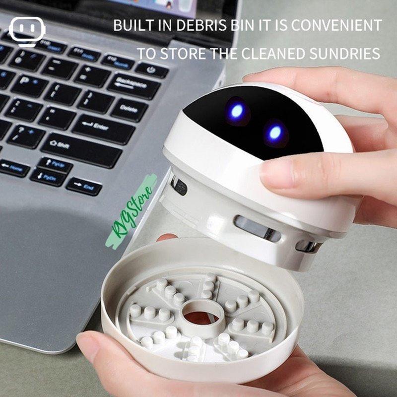 Product Introduction of Máy Hút Bụi Cầm Tay Mini M19, Hút Bui Bàn Phím Đa Năng Đầu Robot, Tặng Kèm Vòi Hút, Chổi Mini Mẫu Mới. Làm Sạch 13