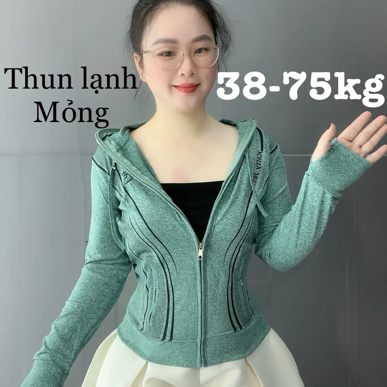 (38-75kg) ÁO KHOÁC ĐỐM MỎNG Nữ , Nhẹ, Mát,  4 túi THÍCH MẶC ÔM LÙI 1 SIZE NHÉ CÁC CHỊ)