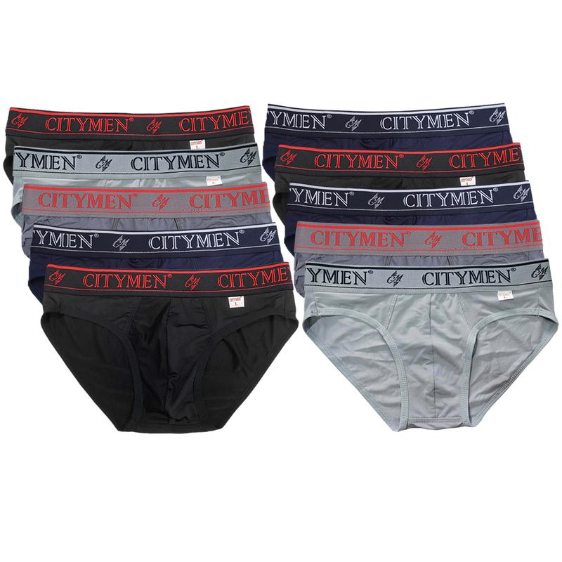  Combo 10 Quần Lót Nam Thun Lạnh CITYMEN Cao Cấp  quần sịp nam mềm mịn mát quần xì nam cạp cao 4cm đồ lót nam kháng khuẩn 