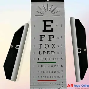 Snallen Test Card Minus Alat Periksa Mata Alat Optical Kacamata