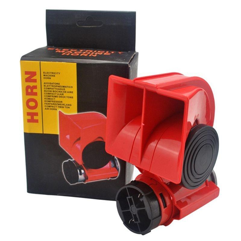 Bộ còi hơi điện 12V- 24V lắp các loại xe máy ô tô âm thanh lớn chống nước mẫu mới