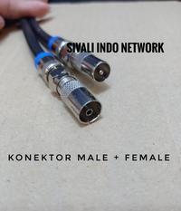 Gambar 5 Meter Kabel Antena TV Kabel rg6 Belden Siap Pakai dari SIVALI INDO NETWORK Kota Administrasi Jakarta Barat 5 Tokopedia
