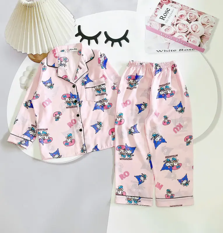 Đồ bộ cho bé với chất liệu Lụa mango, chất liệu vải mềm cho bé dễ dàng vui chơi 4