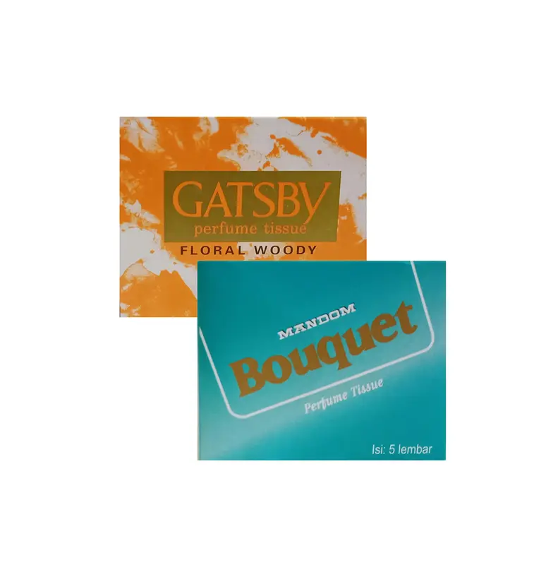 Tissu Basah Pria Mandom Bouqet dan Gatsby Perfume Tissue Tisu Wet Wipes Tubuh 4