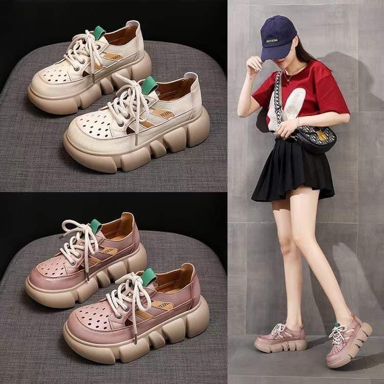 M25 - Giày Thổ siêu nhẹ da sần, hàng Quảng Châu Cao Cấp 2 màu y ảnh