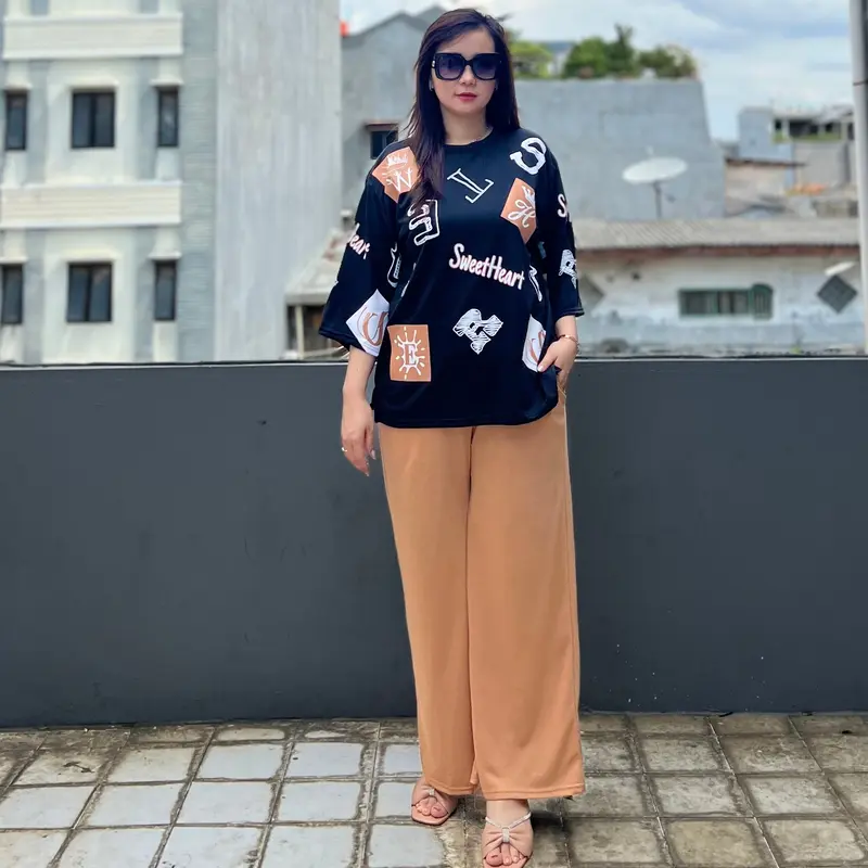 Setelan Wanita Dewasa One Set Terkini SweeatHeart Bestseller Aesthetic Elegan SR1283 2