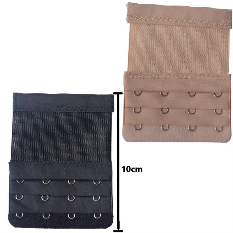 [NL] EXTENSION BH PENGAIT SAMBUNGAN  2 3 4 KAIT HOOK EXTENDER BRA EKSTENSI PERPANJANGAN TAMBAH TAMBAHAN KAIT 2 3 4 TALI SOREX COD PANJANG 943 4