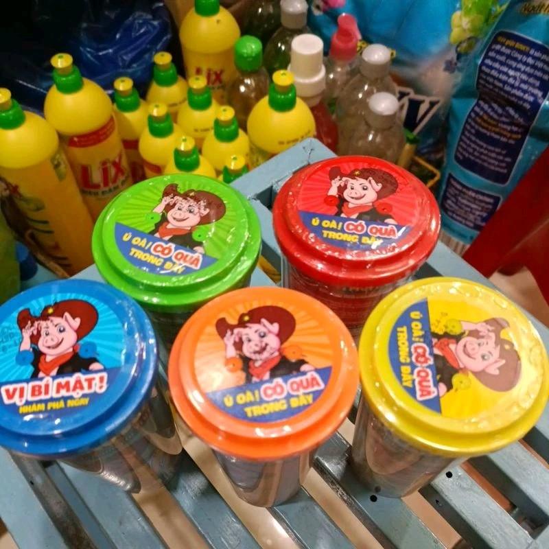 Combo 5/10 Xúc xích lắc heo cao bồi nhiều vị 3 cây + thêm 1 cây Hữu cơ Cay Chua Ăn Vặt Food