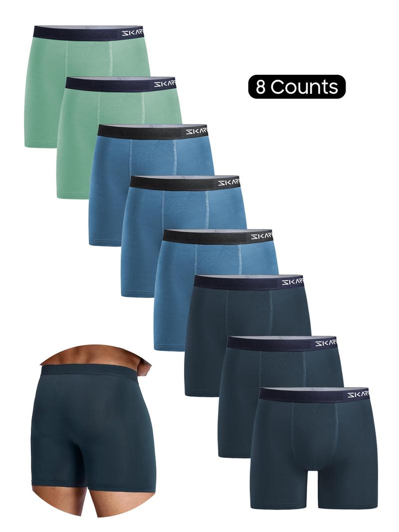 Product Introduction of Men's Contrast Tape Boxer Brief, Casual Comfy Breathable Underwear for Daily Wear, Men's Underwear for All Seasons 6
