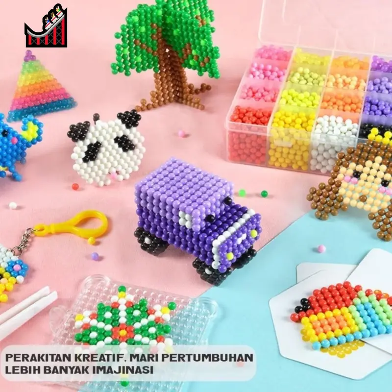 4800/2400 Mainan Edukasi - Kerajinan Tangan  Hadiah Anak-anak Puzzle DIY Mainan Murah Toy Mainan Cewek  Kit 3