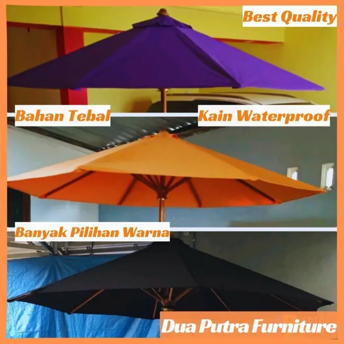 FLASH SALE kain tenda wateroof, kain payung taman, kain payung kafe, restoran 3