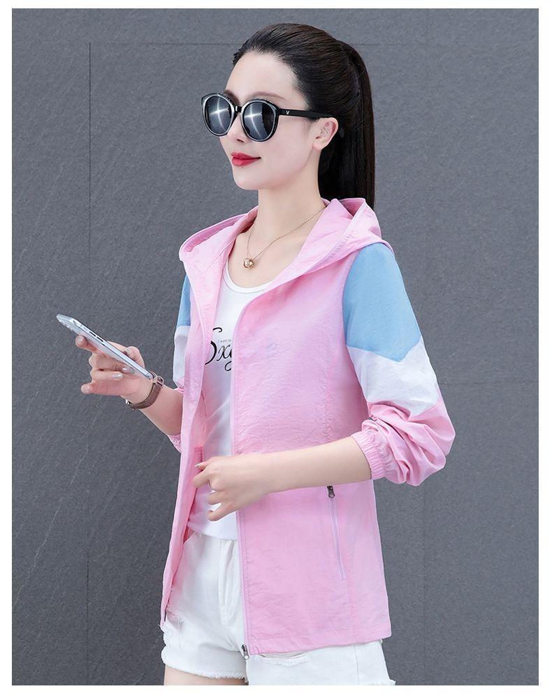 Product Introduction of Woodpecker UPF50+ Ice Silk Sun Protection Clothing for Women Summer 2024 New Thin UV Protection Outdoor Rich Lady Skin Clothing for Women 20