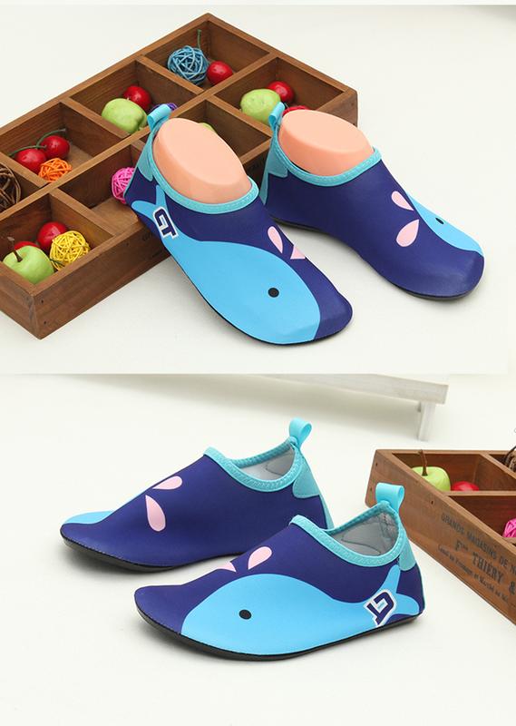 Product Introduction of Boys and Girls Quick-Drying Breathable Swimming Shoes Snorkeling Diving Rafting Non-Slip Upstream Shoes Skin Shoes Beach Ankle Sock 27