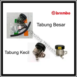 Tabung Minyak Rem Brake Oil Tube Brembo Big Smoke Plus Breket Selang Universal