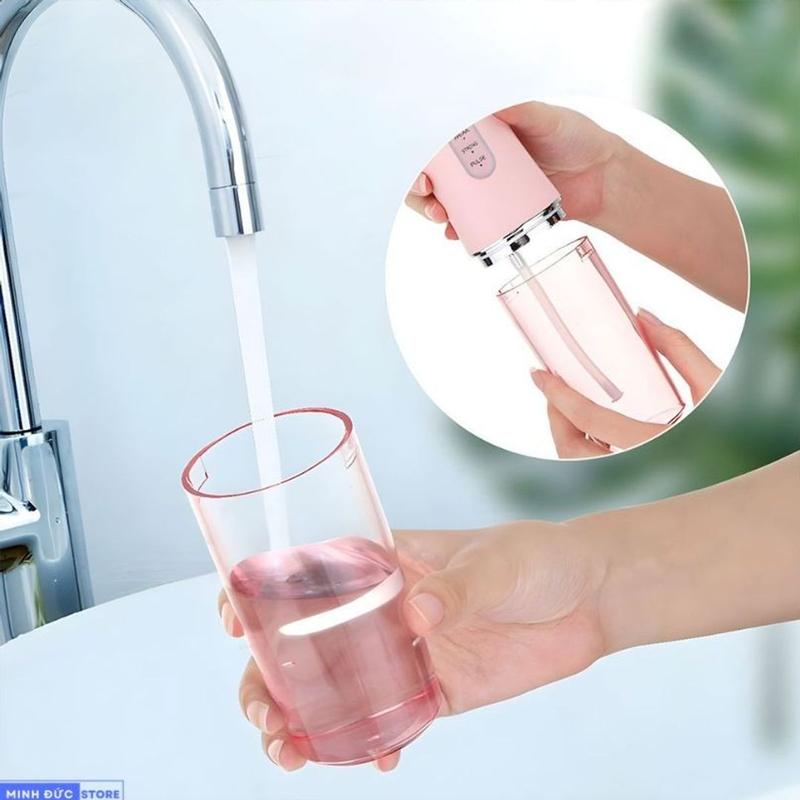 Product Introduction of Máy Tám Nước Cầm Tay Vệ Sinh Răng Miệng Cao Cấp 3 Chế Độ Xịt 4 Đầu Tăm 38