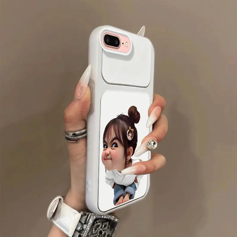 Casing For Apple iPhone 7 Plus Apple iPhone 8 Plus Cartoon Full coverage Drop proof Fun and cute girl cover Frosted 2-in-1 Camera protection Silicone phone case - TikTok Shop Philippines Casing For Apple iPhone 7 Plus Apple iPhone 8 Plus Cartoon Full coverage Drop proof Fun and cute girl cover Frosted 2-in-1 Camera protection Silicone phone case - TikTok Shop Philippines