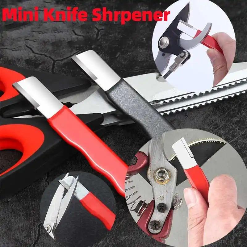 Mini Portable Knife Sharpener Garden Scissors Kitchen Knives - TikTok ...