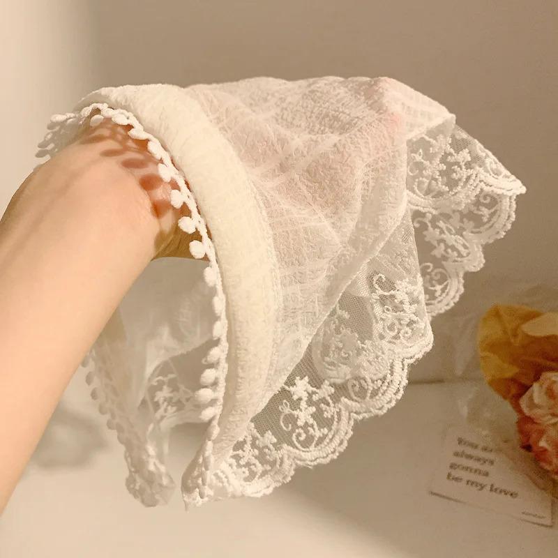 Khăn Quàng Lưng Tóc, Hình Tam Giác Ren, Băng Đô Khăn Trùm Đầu Vuông, Khăn Xếp Băng Đô, Khăn Bandana Băng Đô, Dành Cho Nữ, Phụ Kiện Tóc Khăn Trùm Đầu 7