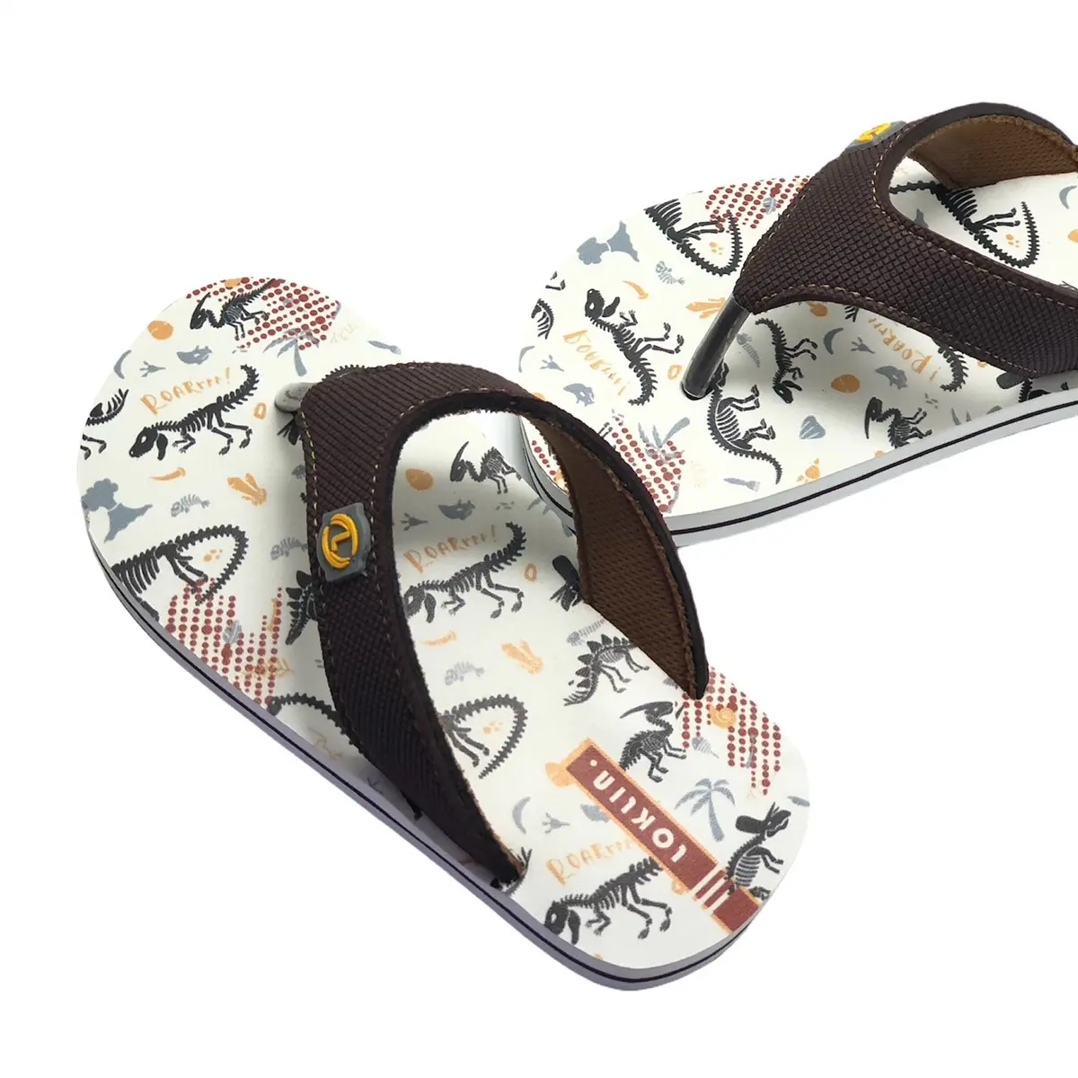 Sandal Jepit Anak Laki Laki Loklin Sendal Balita Kids Flipflop Baby Slippers Jepit Dino