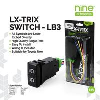 Gambar SAKLAR Mobil TOYOTA SWITCH Lampu Tembak LUXIMOS LB3 DAIHATSU 3Mode 2Tombol Nine LX Trix On OFF dari bohlamhid Kota Tangerang 4 Tokopedia