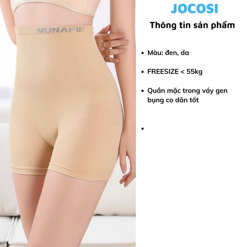 Quần Nữ mặc trong váy gen bụng - Quần mặc bảo hộ munafie co dãn tốt JOCOSI V1168 ÁO nội  y  nữ quan  lot  dethuong 1